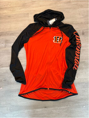 Women's Fanatics Cincinnati Bengals Zip-Up Hoodie, Size M,